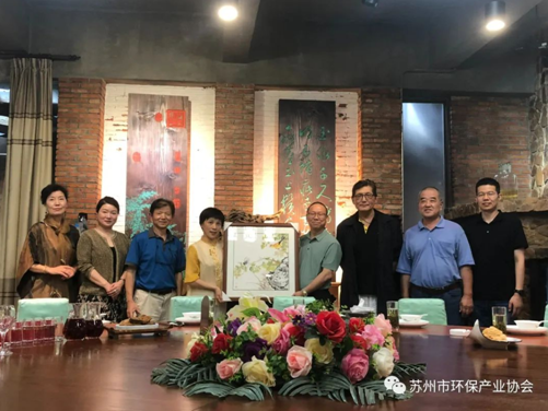 翰墨飄香 丹青溢彩——蘇環協書畫俱樂部在醉石山莊掛牌