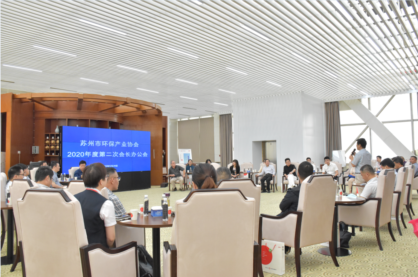 蘇環(huán)協(xié)2020年度第二次會(huì)長(zhǎng)辦公會(huì)順利召開