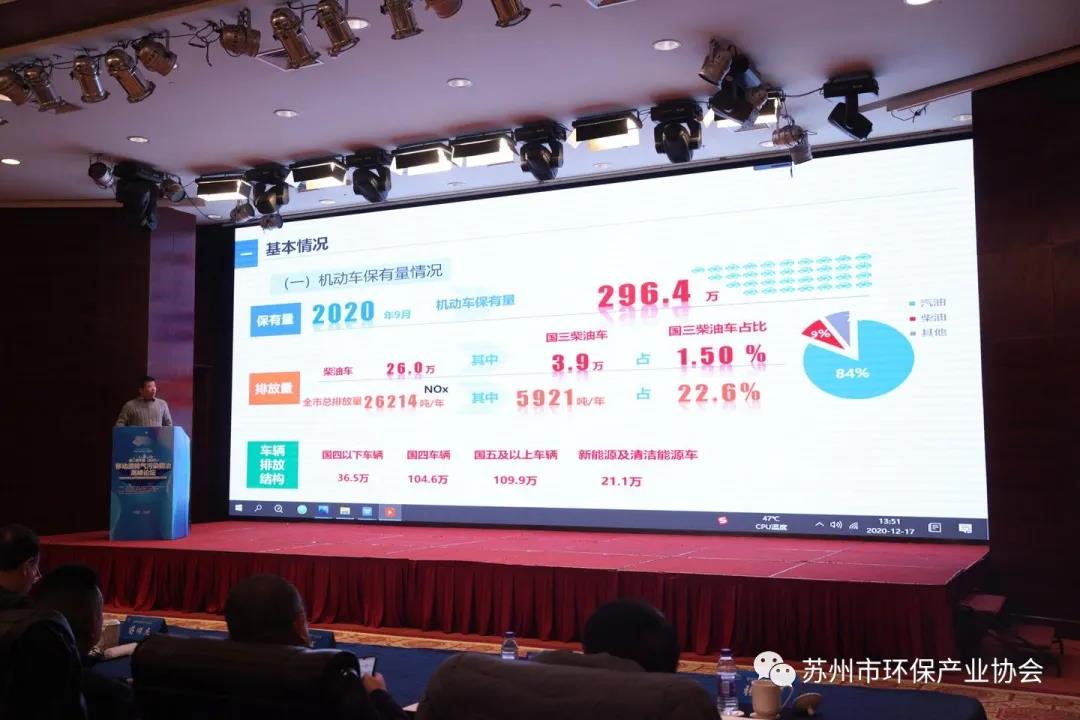 蘇環協受邀出席第二屆移動源排氣污染防治高峰論壇 蘇環協受邀出席第二屆移動源排氣污染防治高峰論壇