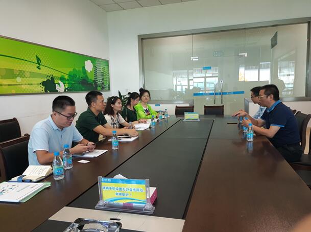 成都環保局一行來蘇調研